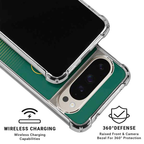 NFL Green Bay Packers Breakaway Pixel 9/9 Pro Clear Case